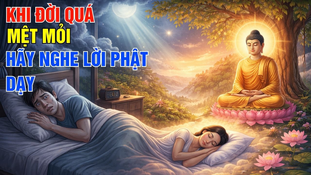 Đ&ecirc;m Kh&oacute; Ngủ, Nghe Lời Phật Dạy Gi&uacute;p Bạn Vượt Qua Vất Vả Khổ Đau Sống B&igrave;nh An Hạnh Ph&uacute;c| Gieo B&igrave;nh An