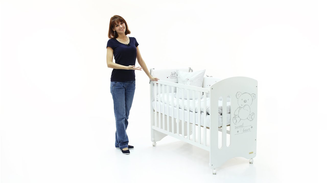 Кровать 120x60 Micuna Sweet Bear Basic (Микуна Свит Бэа)