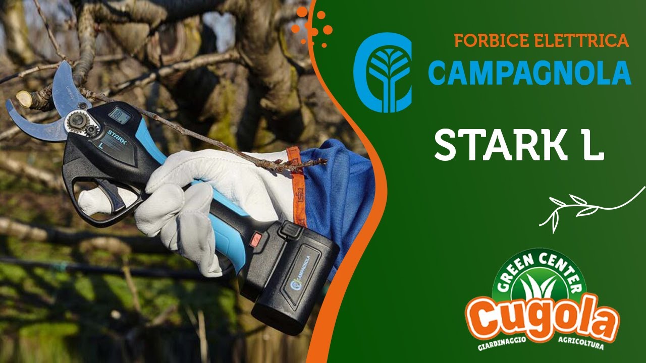 Forbice a Batteria Campagnola STARK L con valigetta e fondina - Cugola.it
