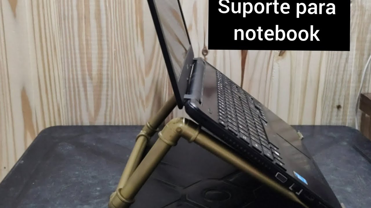 DIY :Suporte para notebook de cano de PVC Gastando apenas R$2,00 | Canal Universo Criativo