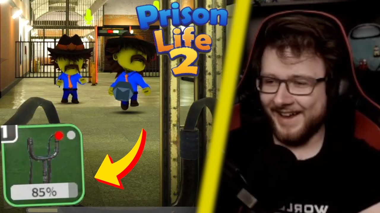 STRZELAM Z PROCY DO STRAŻNIK&Oacute;W I ICH POWALAM! | PRISON LIFE 2