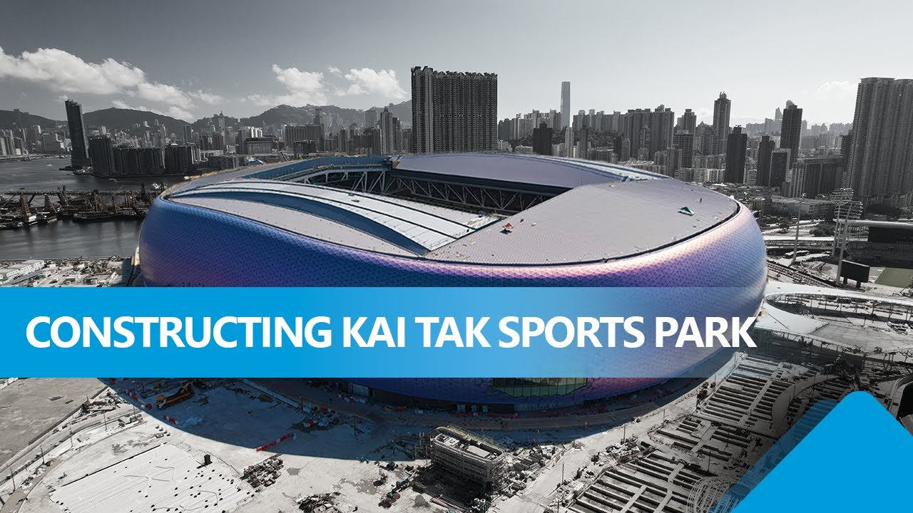 Constructing Kai Tak Sports Park