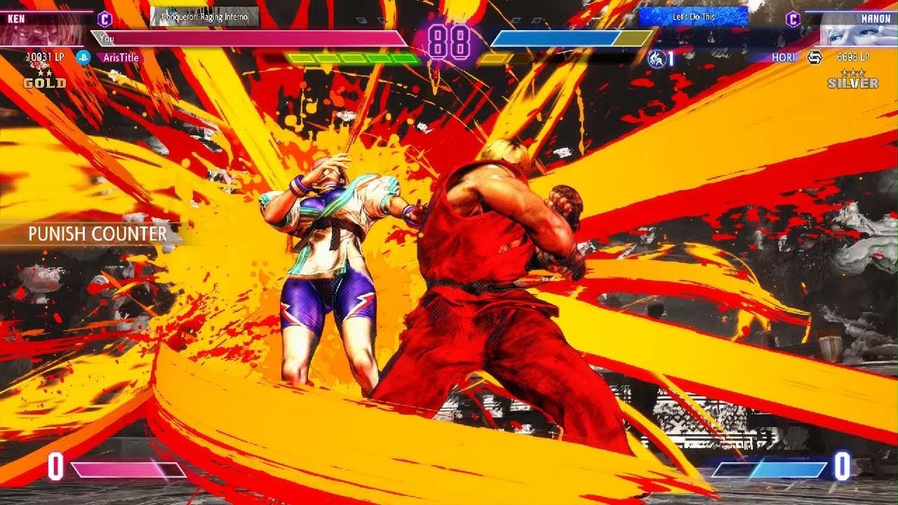 Street Fighter 6 Ken vs. Manon