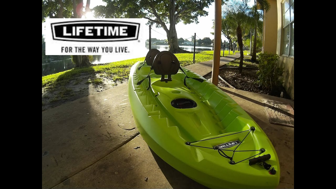 Review (Part 2) of Affordable Kayak Kokanee filmed with (Turnigy Action Cam) Tandem sit on top SOT