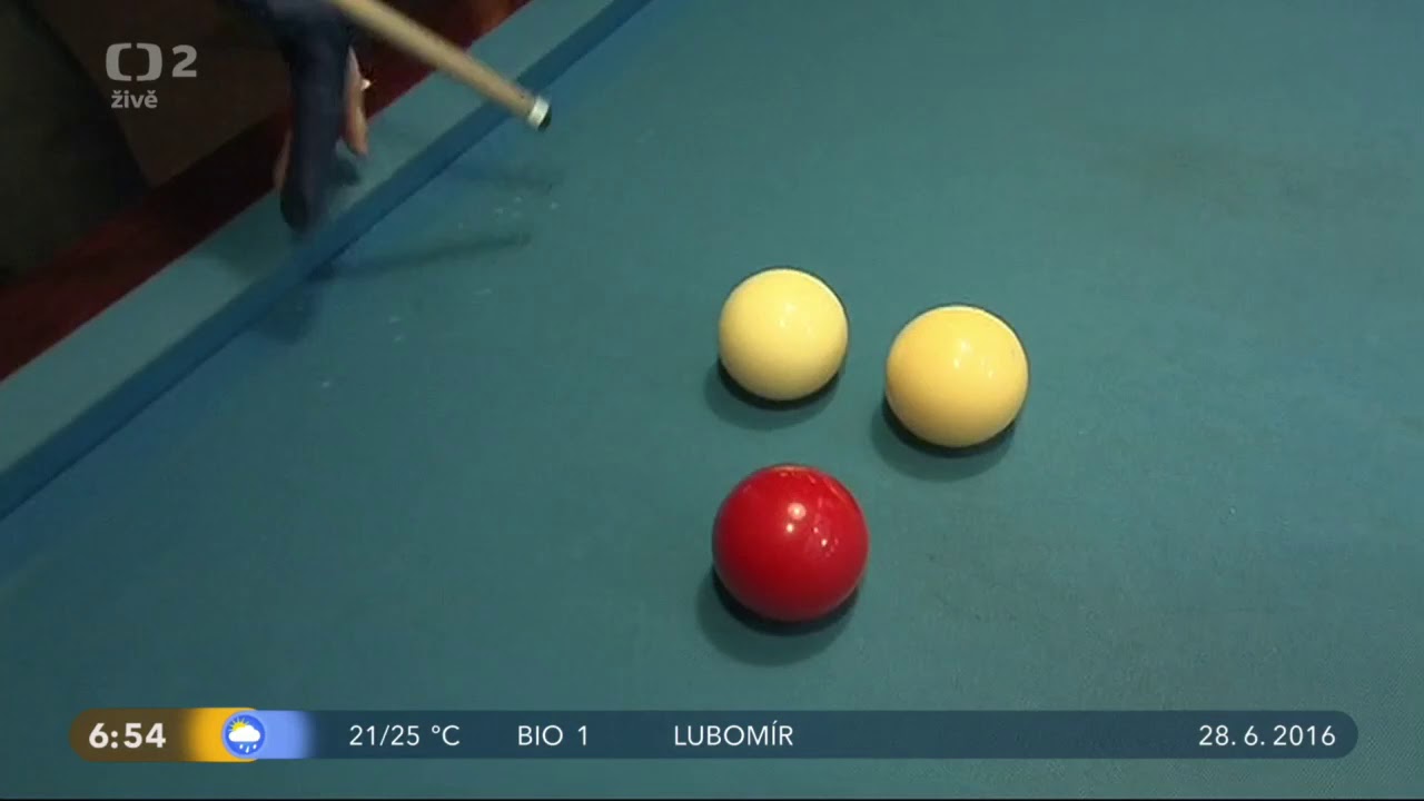 Představení kulečníkové hry | 2