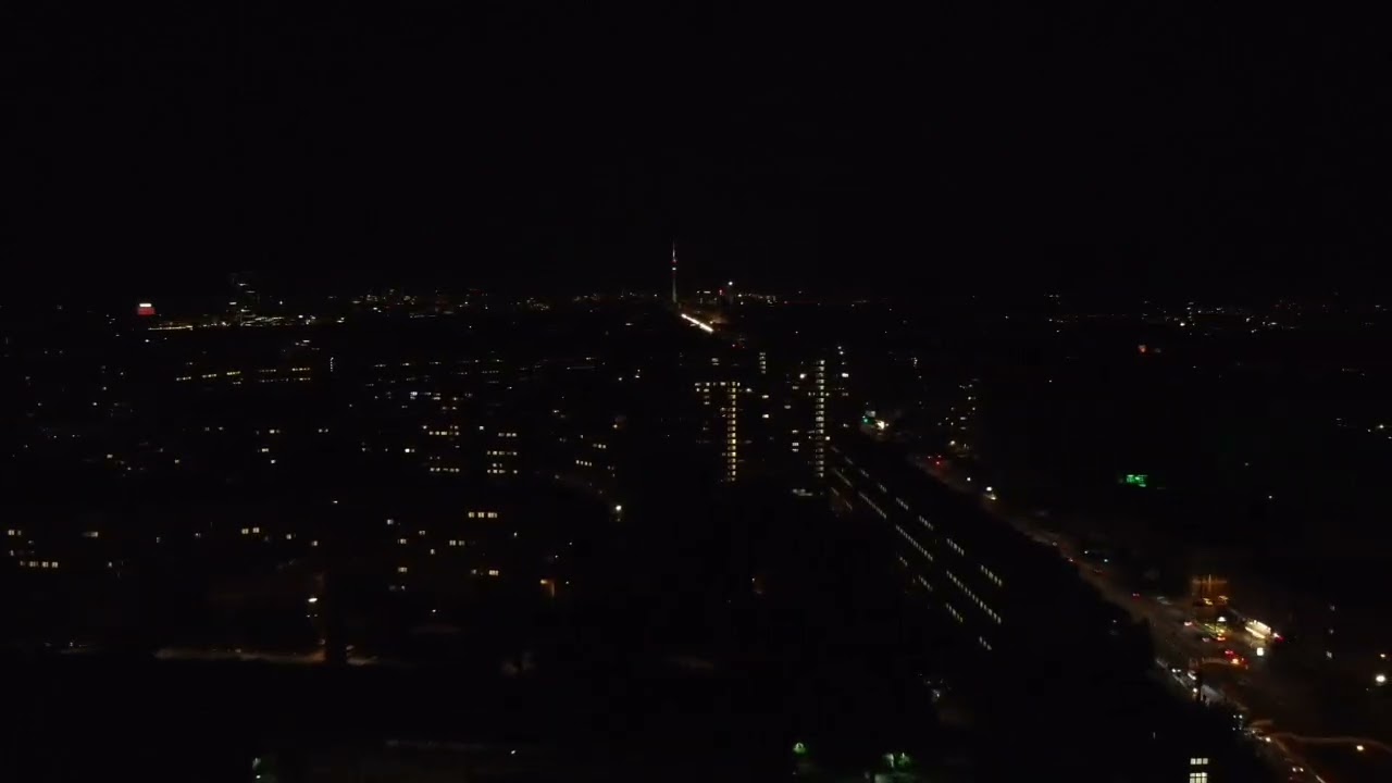 Berlin by Night #2 #berlin ##djivlog #drone #dji #dji #djimini4