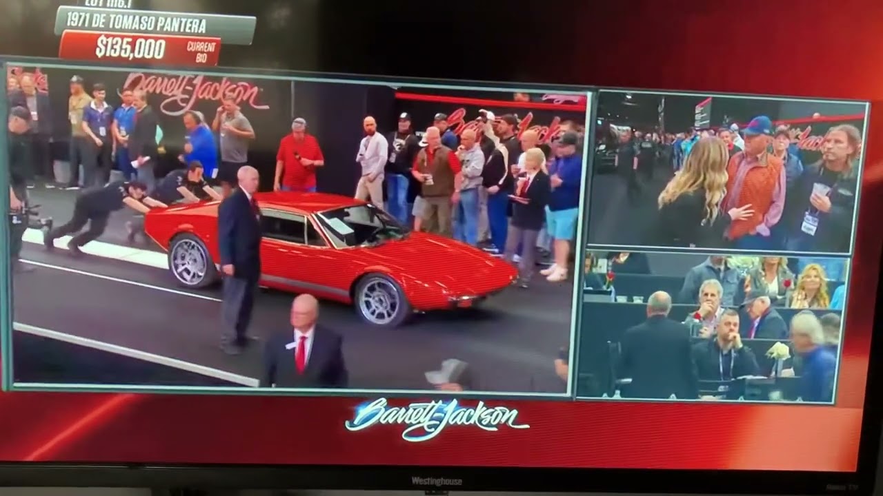 Chip Foose designed Pantera crosses the block at 2024 Barrett Jackson auction