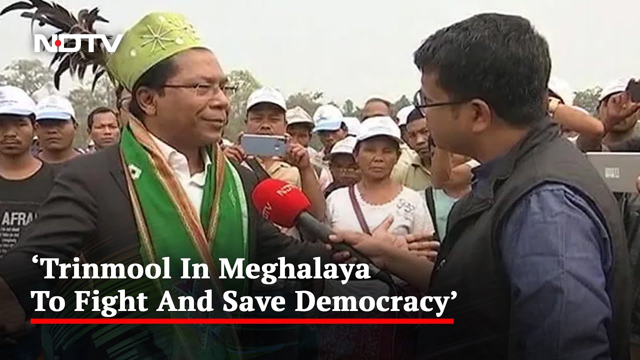 Trinmool In Meghalaya To Fight And Save Democracy: Mukul Sangma