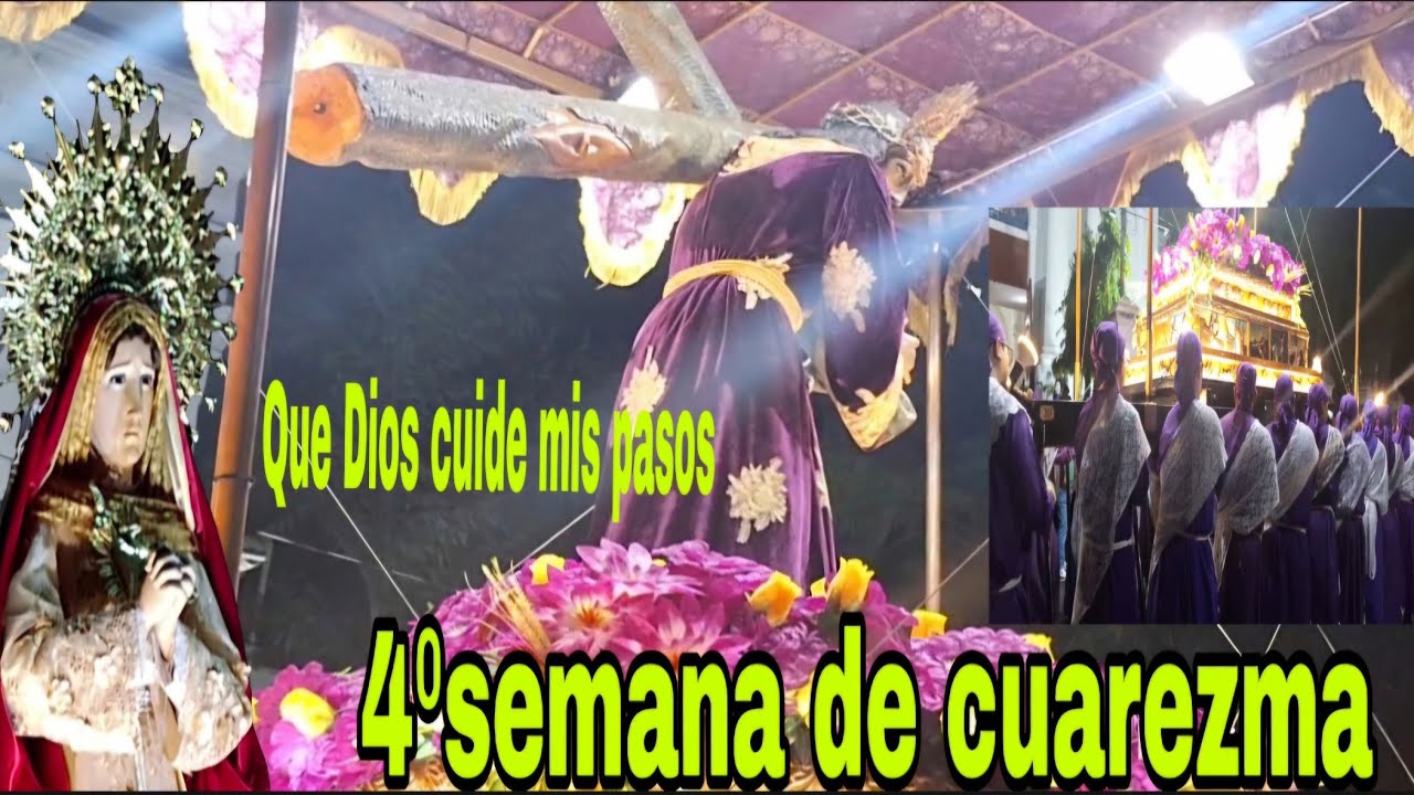 VIACRUSIS EN SONSONATE CASI ME VOTAN POR DESCUIDA #eucaristía  #viacrucis #diosesamor #jesus 