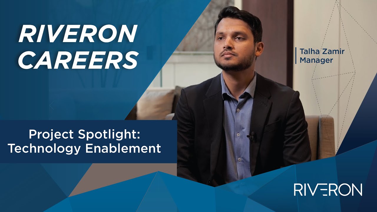 Careers at Riveron - Featuring Talha Zamir, Technology Enablement