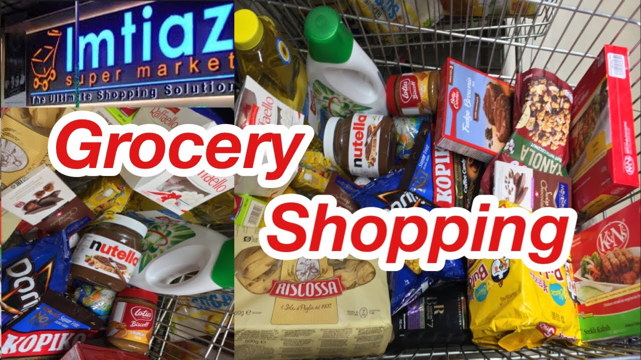 Grocery Shopping Haul in Pakistan🇵🇰- Imtiaz Super Market
