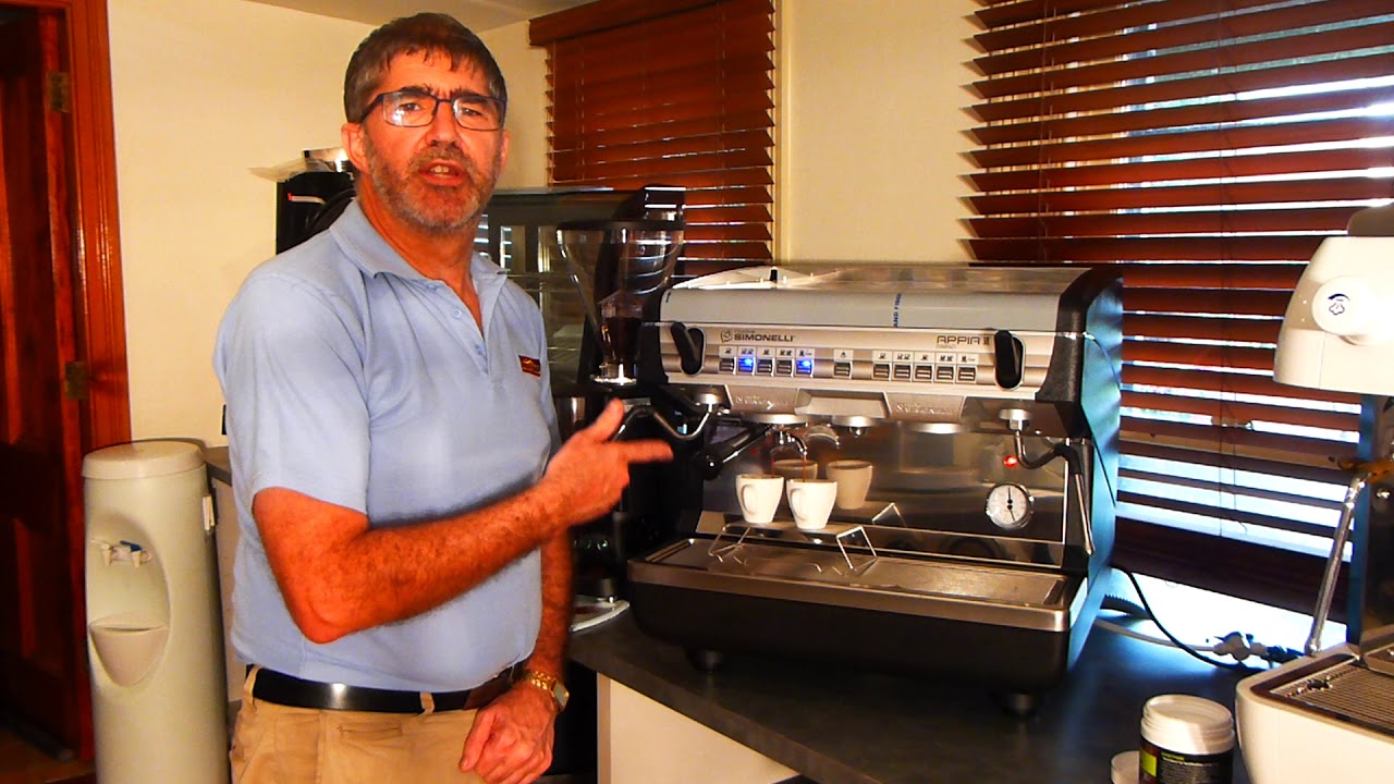 Программирование кофемашины Nuova Simonelli Appia ii Compact на 2 группы