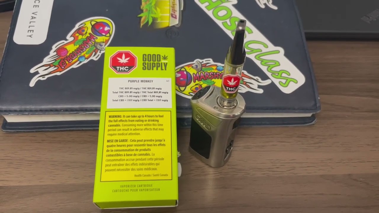 Ontario Cannabis Store Vape Review - Purple Monkey by Good Supply