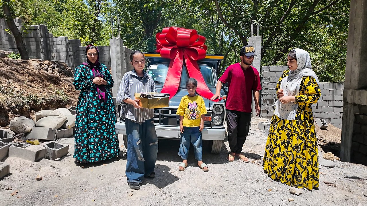 A Pickup Truck for Tela's Birthday🎁 Dariush Finally Bought the Pickup!😍