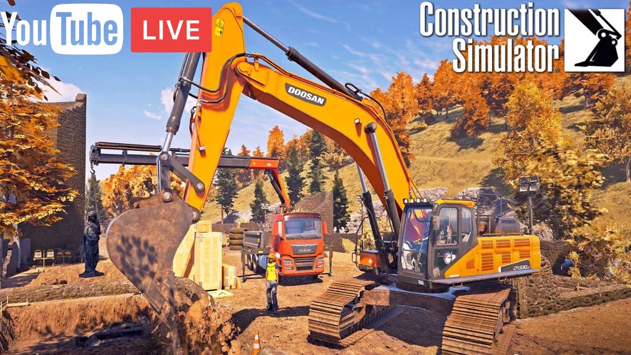 CONSTRUCTION SIMULATOR 2022 #20 - UN MUSEO DA AMPLIARE @PoderakGames  - GAMEPLAY ITA