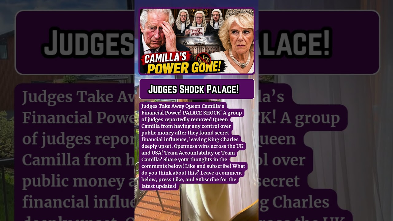 SHOCKING: Queen Camilla Stripped Of Sovereign Grant Power As King Charles Faces Backlash