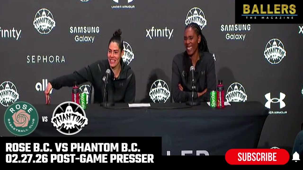 Kelsey Plum & Head Coach Roneeka Hodges: Phantom BC Postgame vs. Rose BC | Unrivaled 02.27.26
