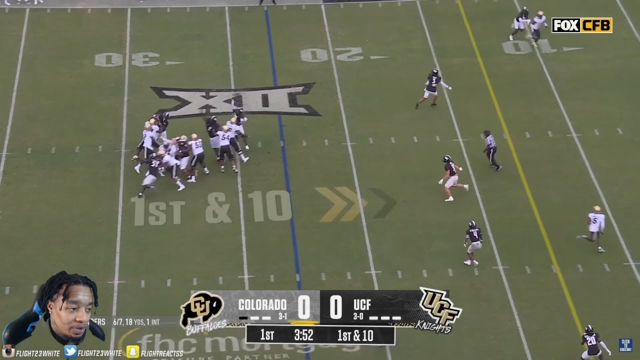 FlightReacts To Colorado Buffaloes vs. UCF Knights Highlights | FOX College Football!