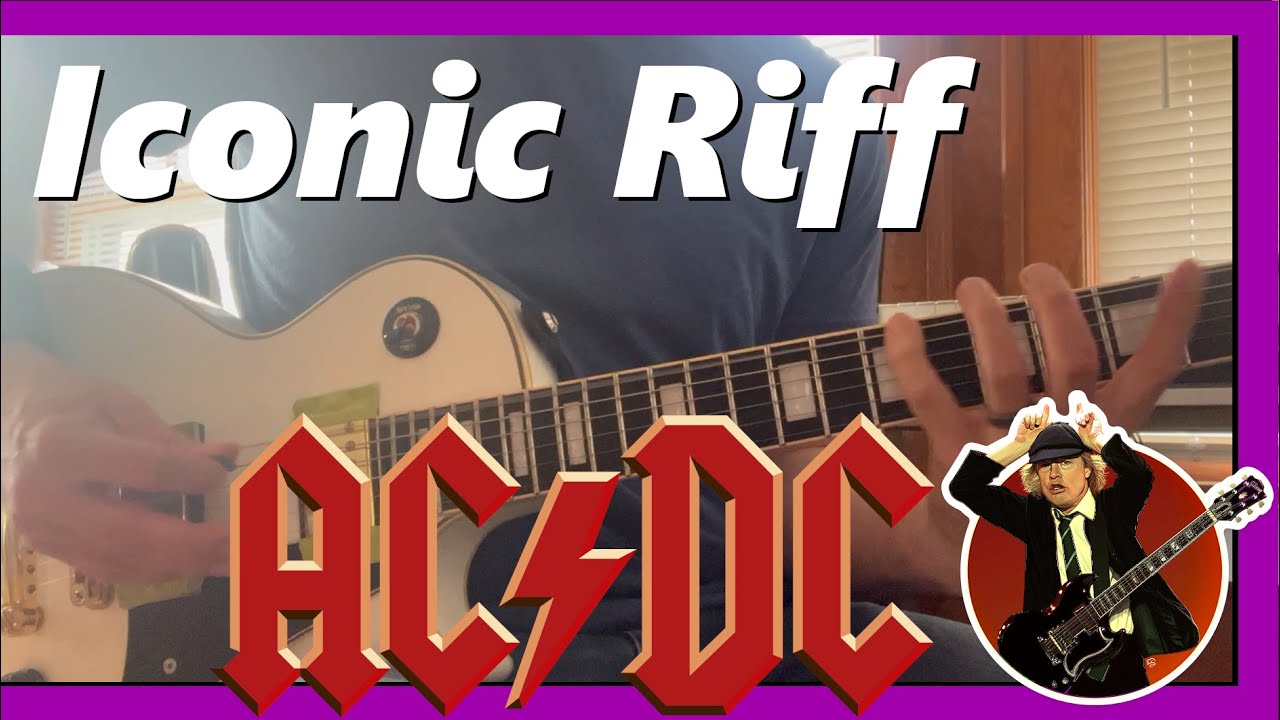 How to Play The Back In Black Guitar Riff | AC/DC