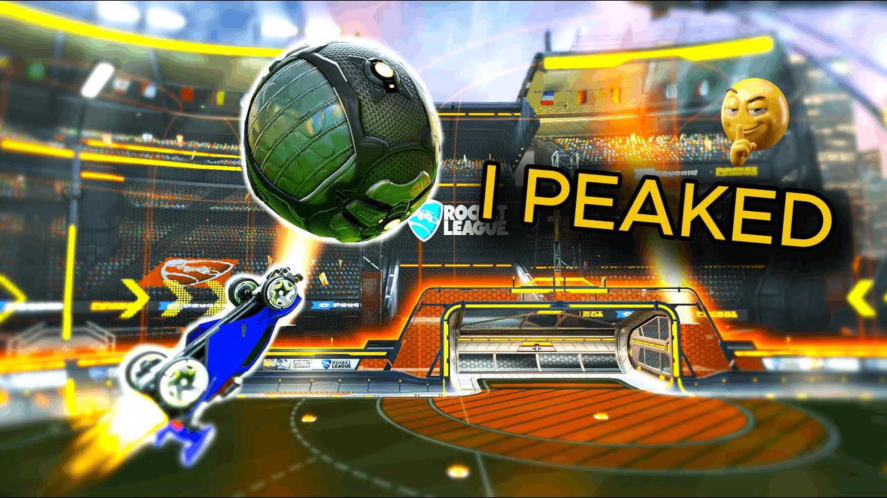 Rocket League 1 на 1, но я отказался злиться (я достиг пика).