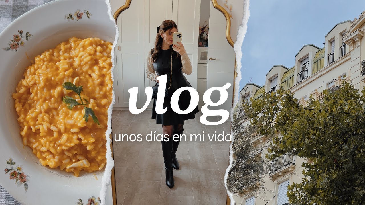 Unos días en mi vida 🍂  Risotto de Calabaza y Ondas sin calor