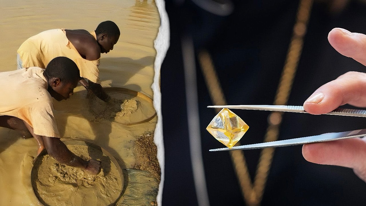How Diamonds Are Mined: Inside Sierra Leone's Diamond Mines, They Found These Gems