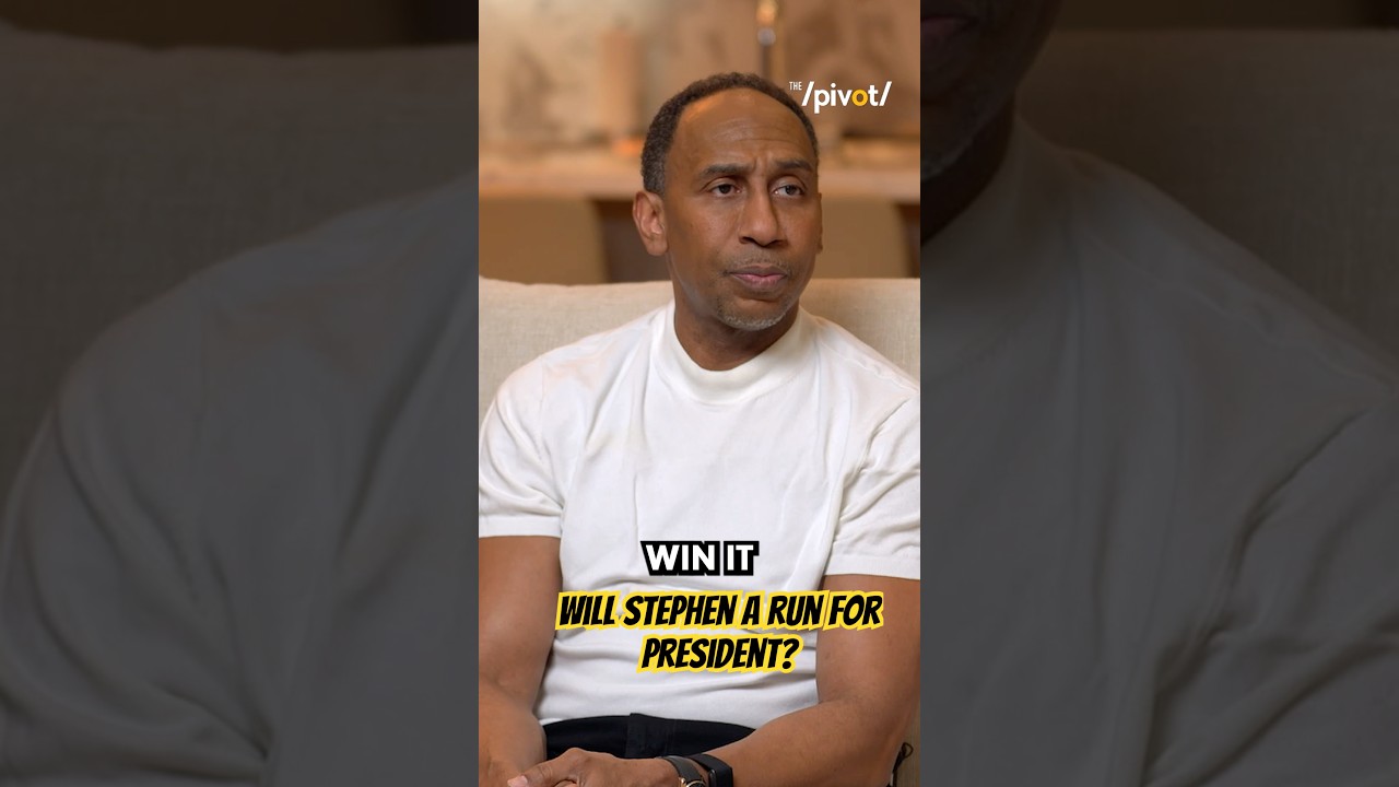 Next presidential run? Is it in Stephen A&rsquo;s future? #politics