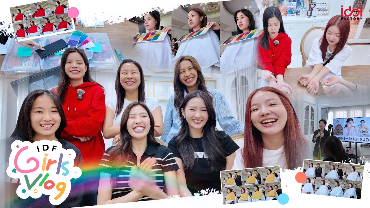IDF Girls Vlog | FAY MAY NAM PEAR PLOY FRUNG SONGJET | PERSONAL COLOR TEST