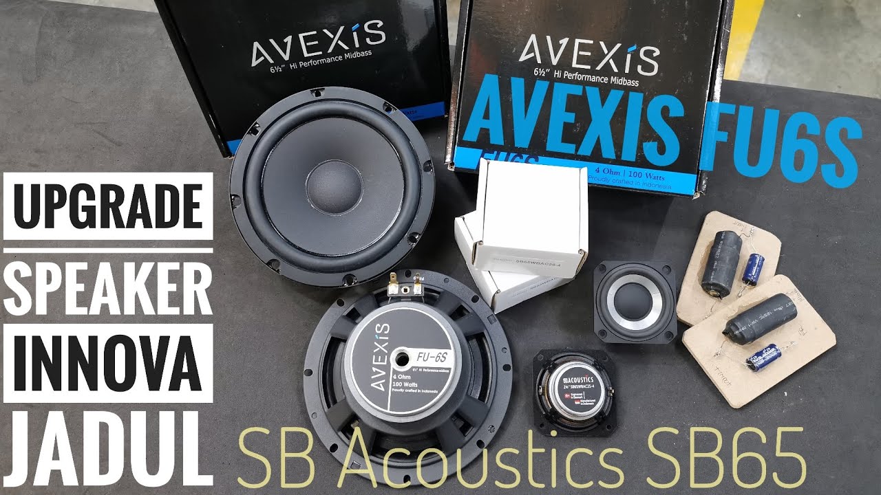 VLOG 48 -- Upgrade Speaker Innova Jadul (SB65 + Avexis FU6S)