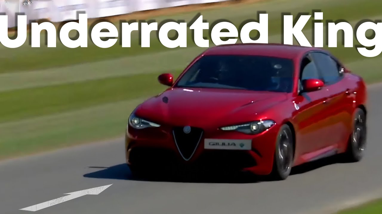 Alfa Giulia QV up the Goodwood Hillclimb - A Dream Drive