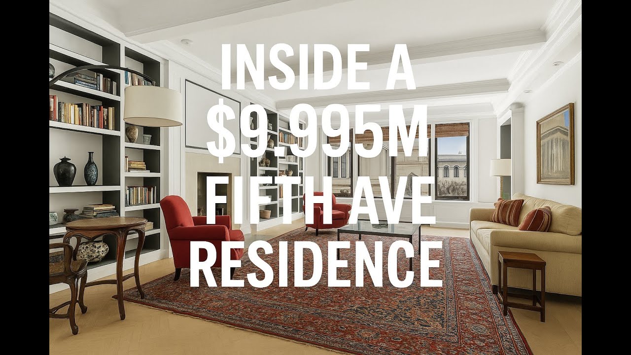 Inside a $10M Fifth Avenue Residence: Luxury Living at Its Finest