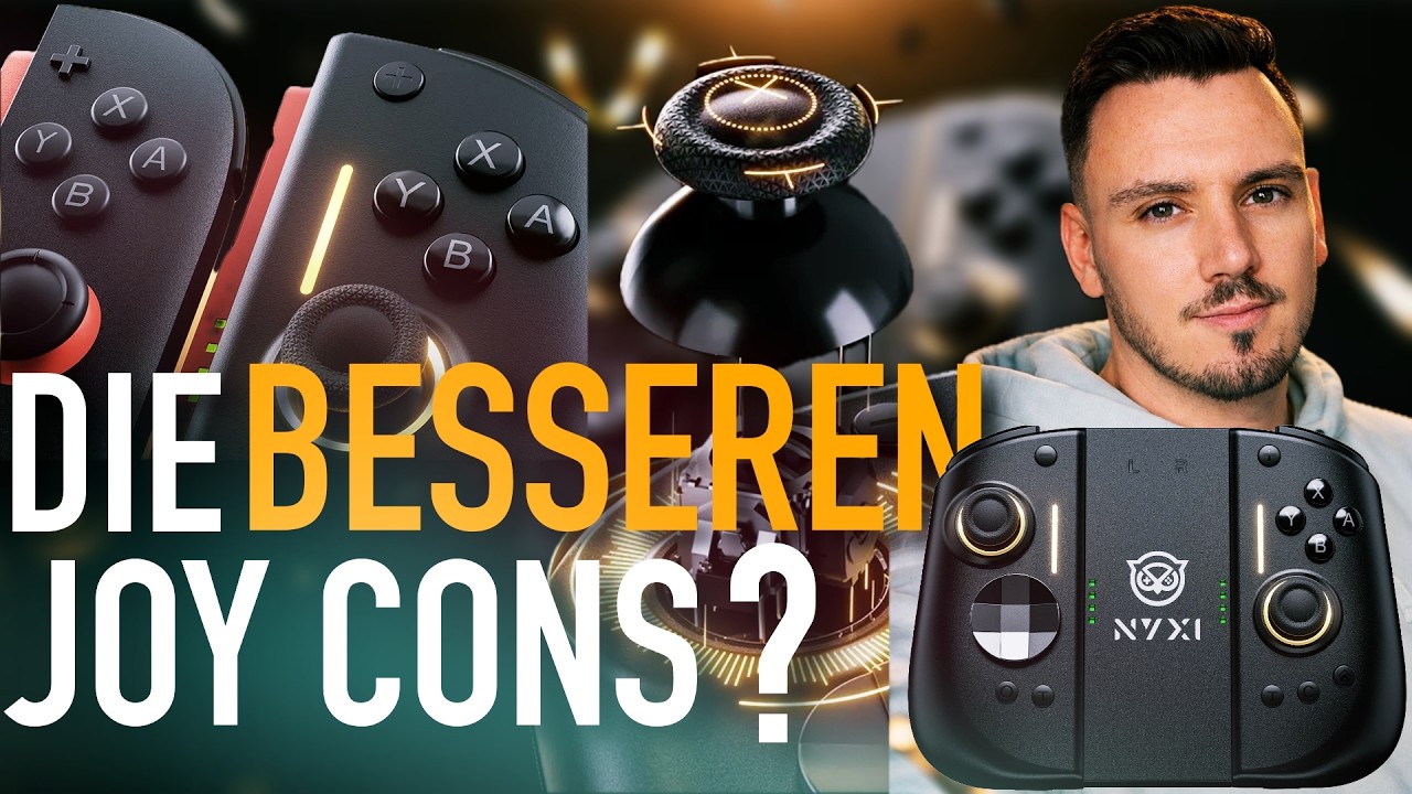 NYXI Hyperion 3 Controller im Test :  Switch 2 erh&auml;lt Pro Joy Cons ! Ein Hall-Effect Upgrade