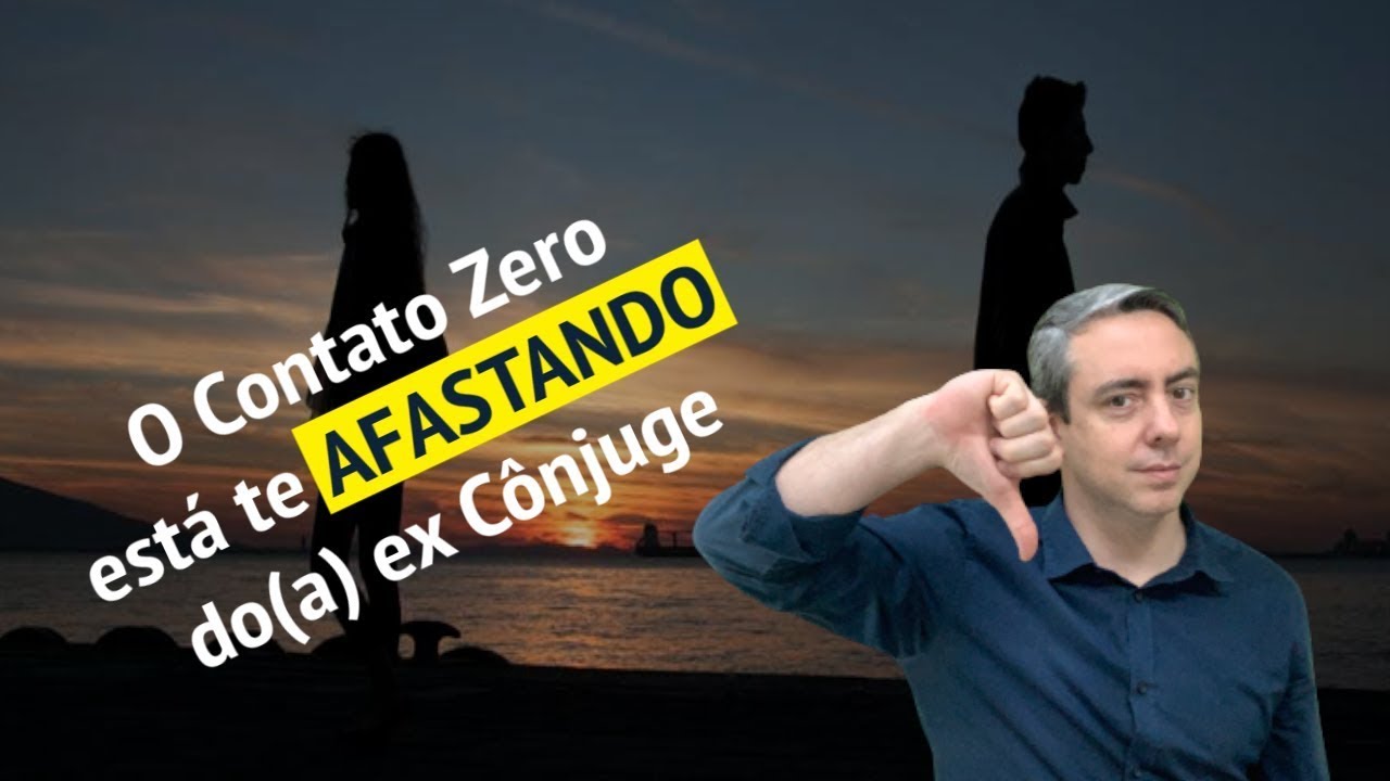Entenda porque o Contato Zero está afastando você de seu ex