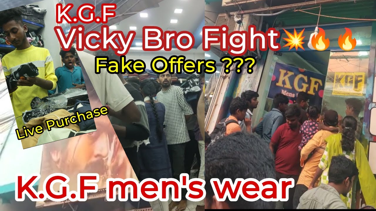 💥😡 K.G.F Vicky Bro🔥🔥🔥Fight👊Diwali Purchase In K.G.F Worst Experience ah😨 |Must Watch✅