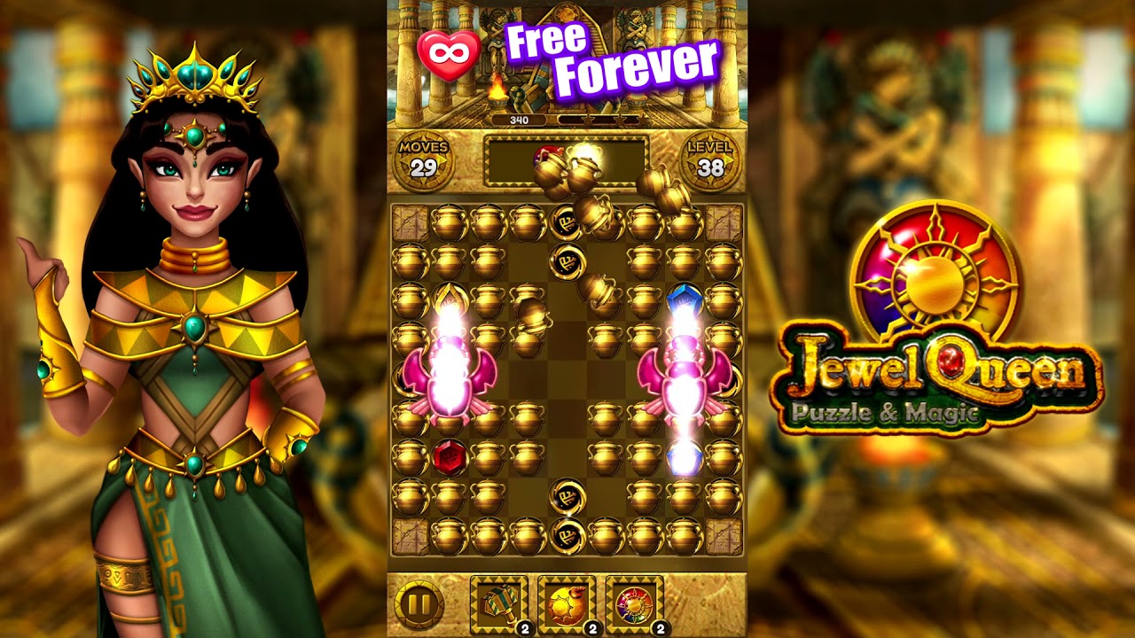 Jewel Queen: Puzzle & Magic - Match 3 Game (V3_Top_15s1)