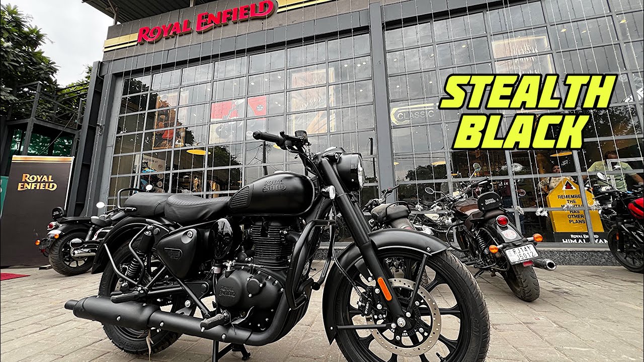 2025 New Royal Enfield Classic 350 Detailed Review | 2025 Classic 350 Stealth Black New Model