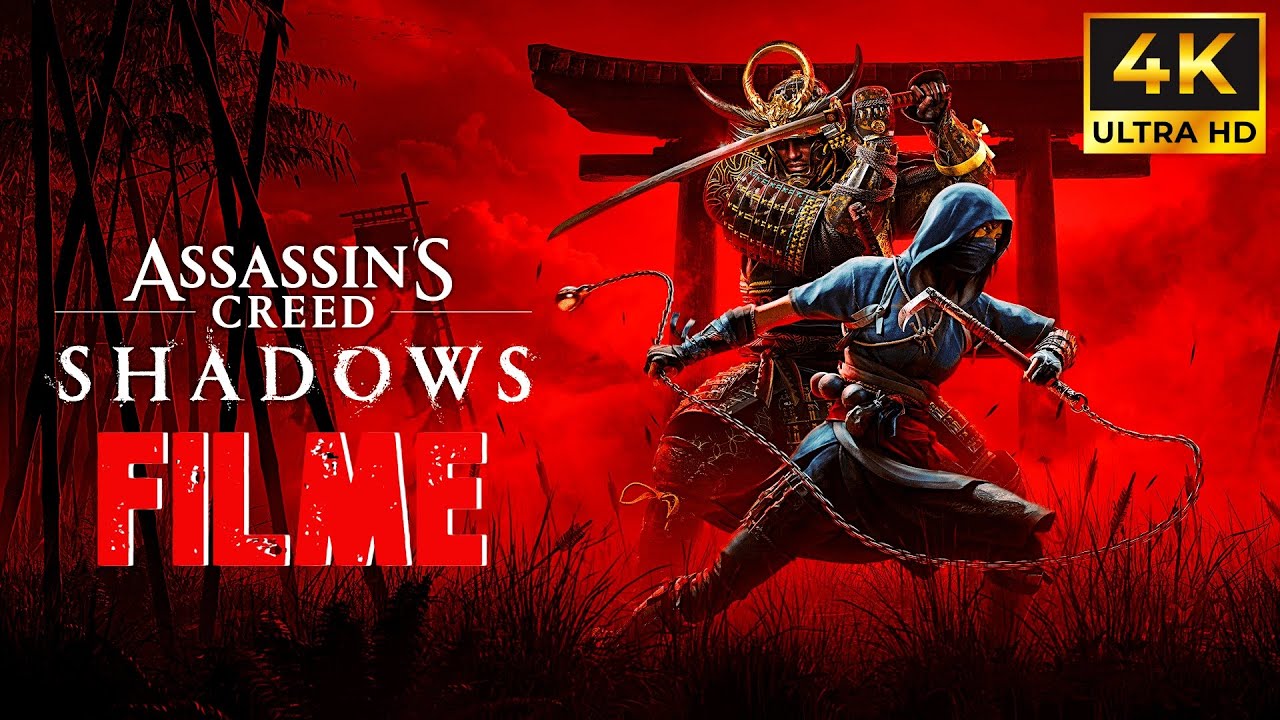 ASSASSIN'S CREED SHADOWS!! Filme Completo (2025) 4K Ultra HD - Dublado
