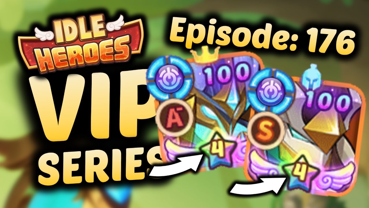I made TWO Divine Power 4 heroes! - Episode 176 - The IDLE HEROES VIP Series