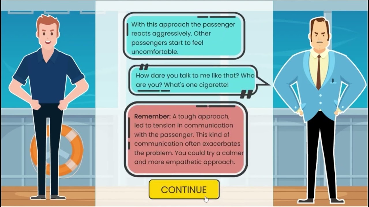 Articulate Storyline-Branching Scenario