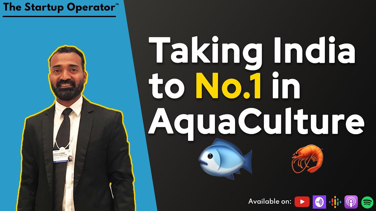 EP 166 : Streamlining Fish & Shrimp Farming - Rajamanohar, Founder & CEO - Aquaconnect
