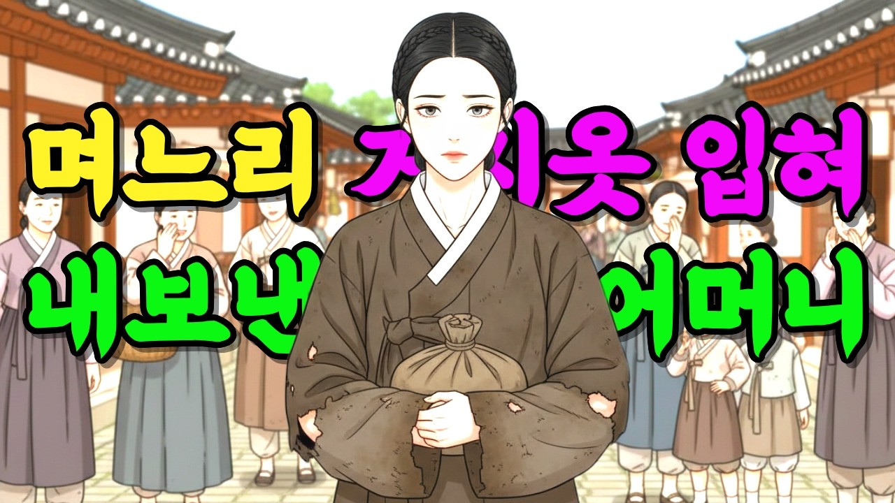 며느리 거지옷 입혀 마을 장날에 내보낸 시어머니 ㅣ 오디오북 야담 민담 설화 옛날이야기