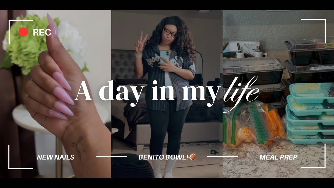 Self-Care Reset Vlog | New Nails, Meal Prep & Benito Bowl Sunday | Super Bowl 60