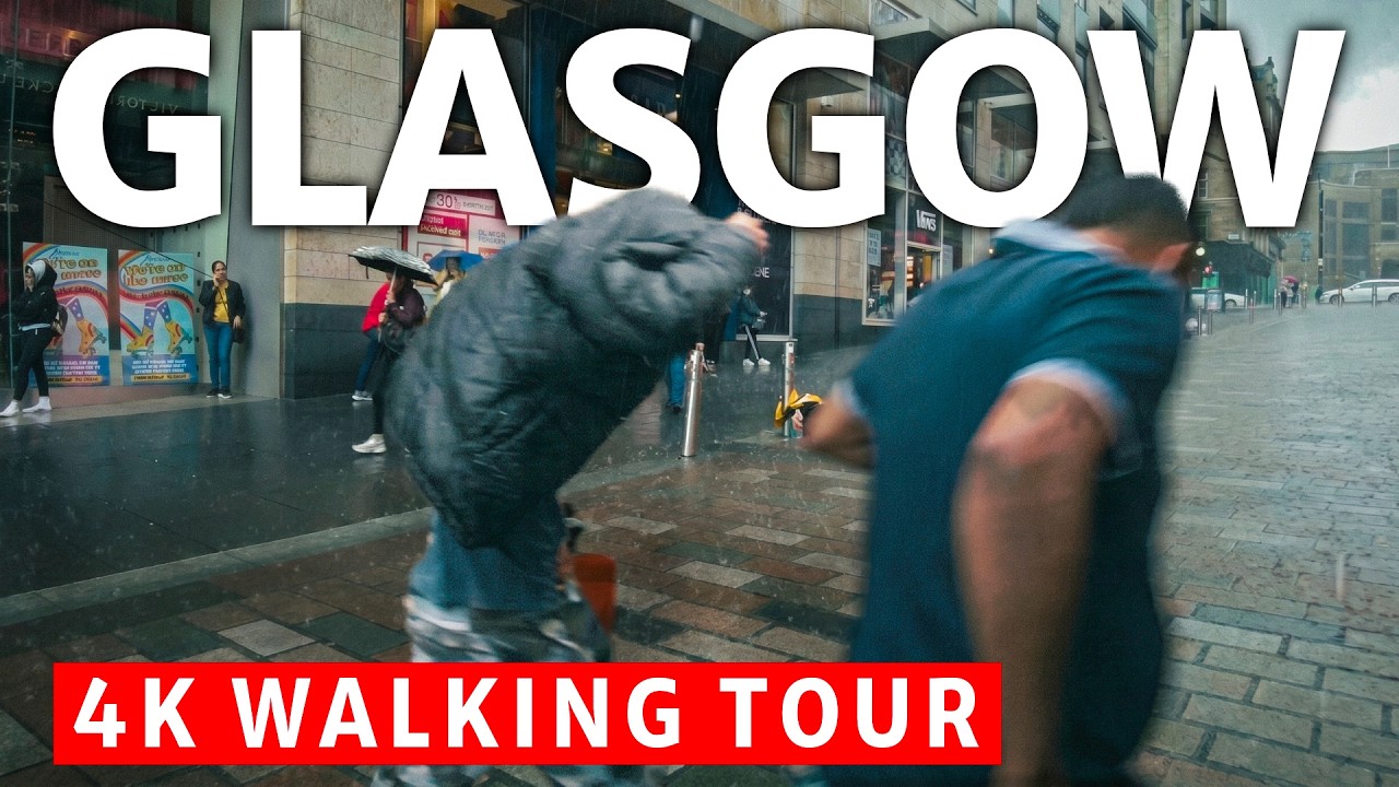 Crazy Thunderstorm In Glasgow | Scotland