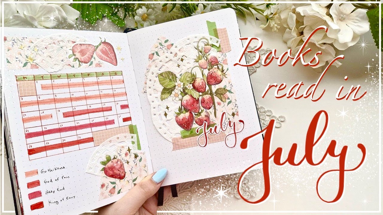 Books I read in July | 2025 Reading Journal Setup