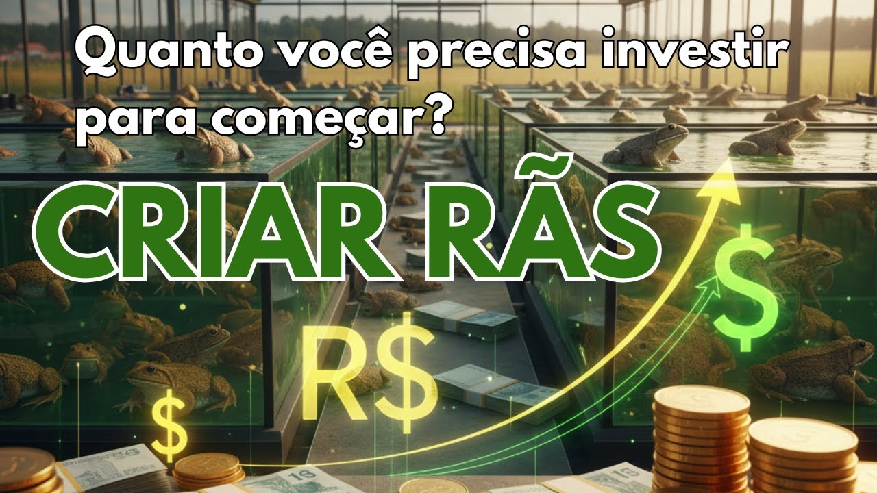 QUANTO CUSTA MONTAR UM RANÁRIO! #ranicultura #zootecnia #agro #veterinaria #investimento #business
