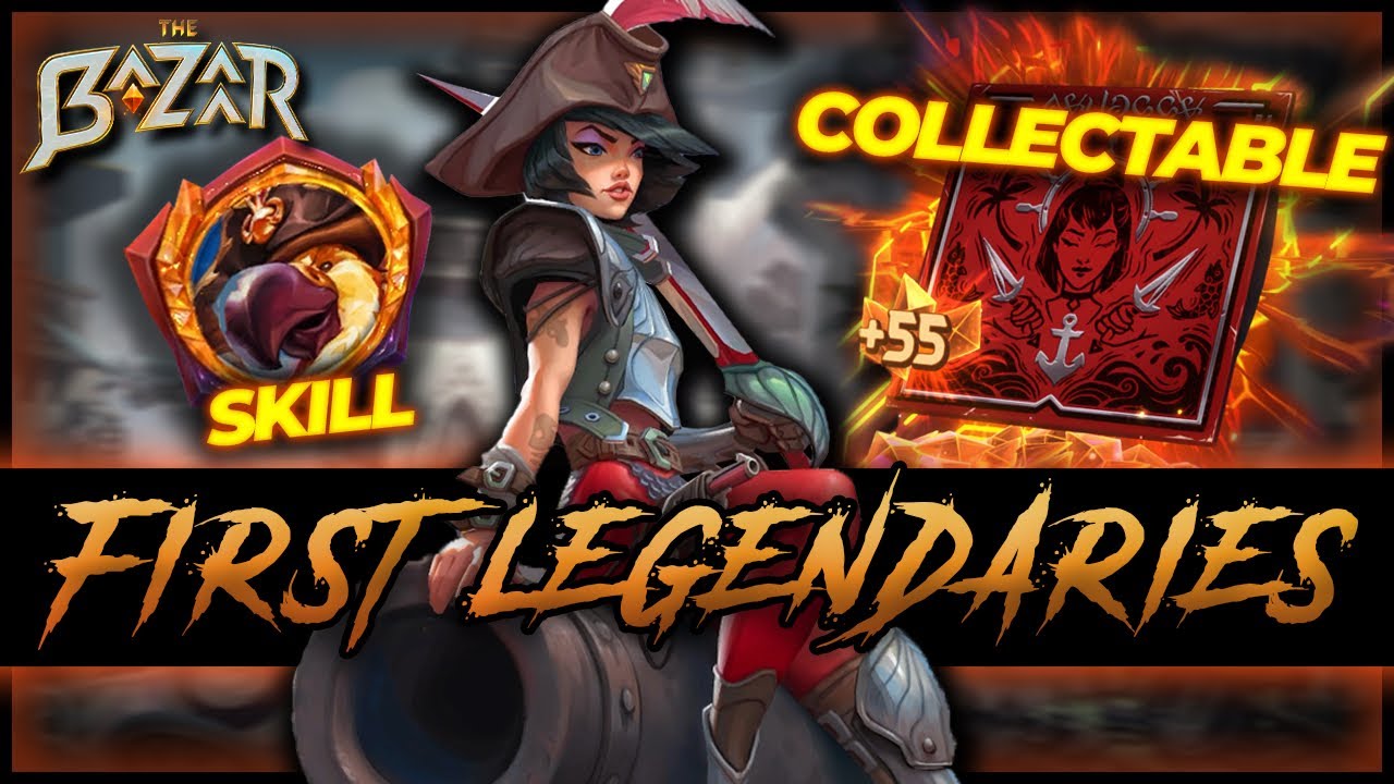 My First Legendary Collectable AND An Insane Legendary Skill Run!  [The Bazaar]