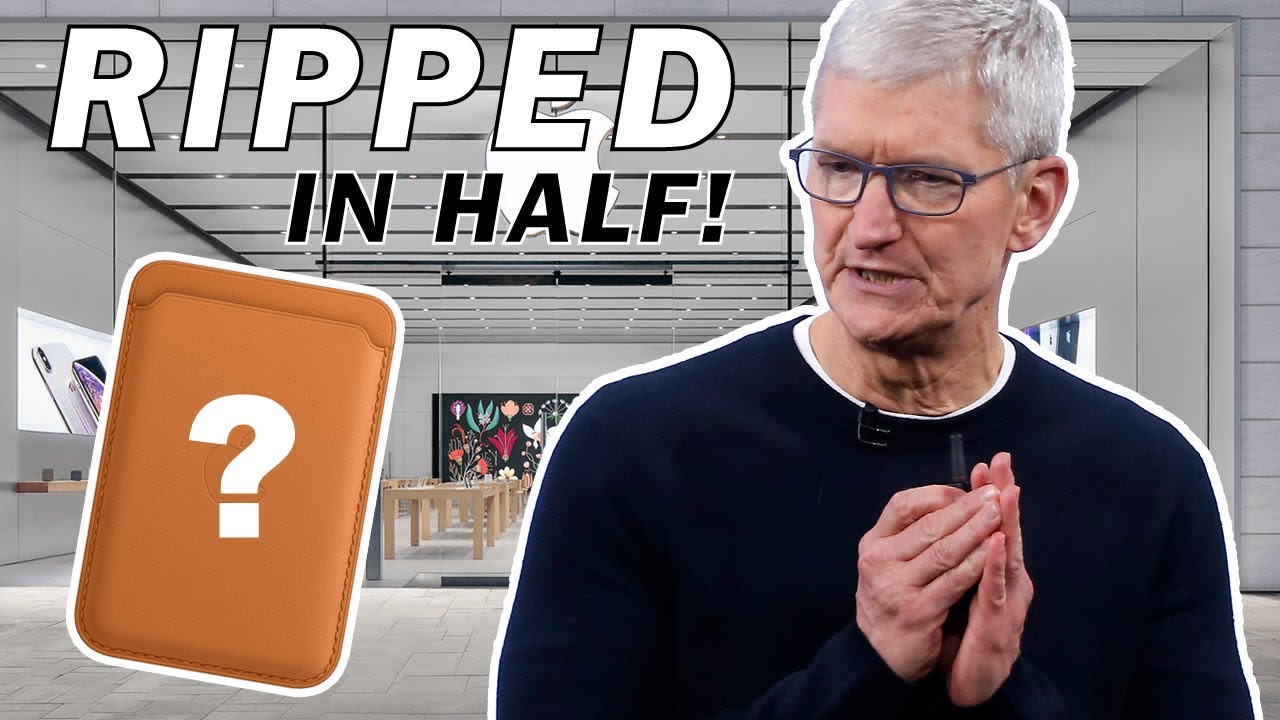 Я разрезал кожаный кошелек Apple Magsafe (ЧТО ВНУТРИ?)