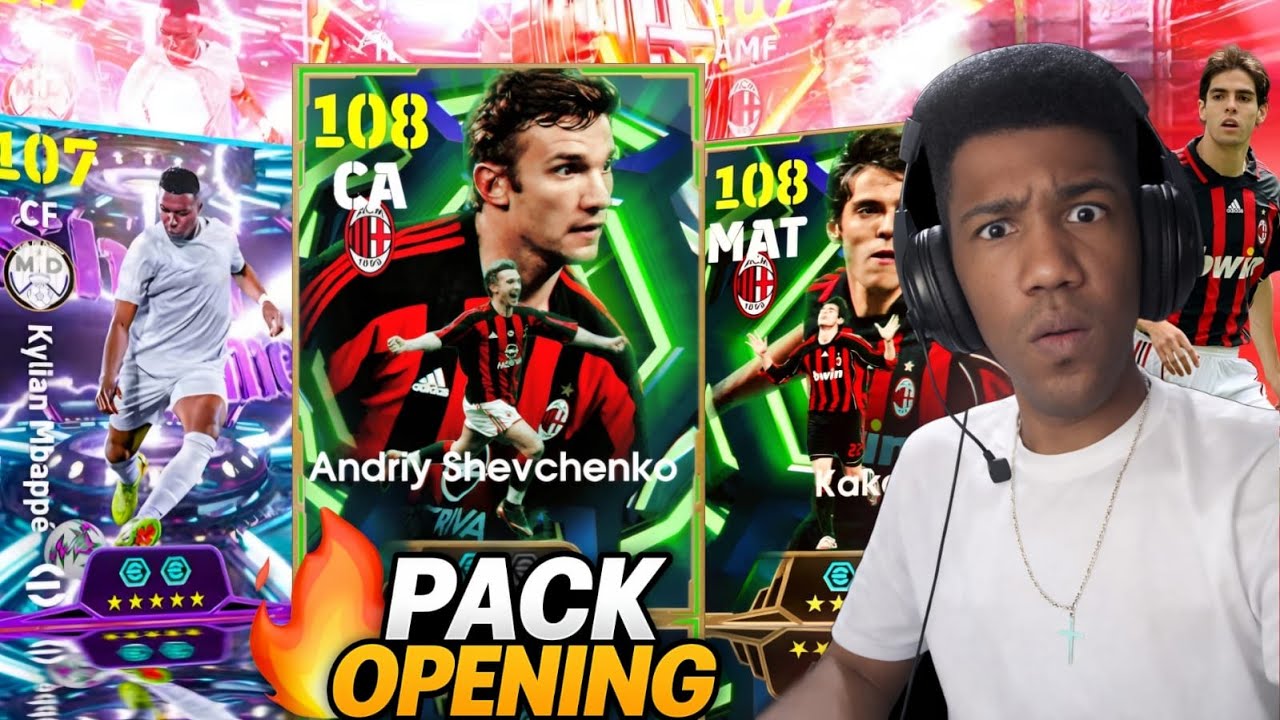 😍PACK OPENING MBAPPE 107 MELHOR BLITZ CURLER no eFootball 2026 Mobile