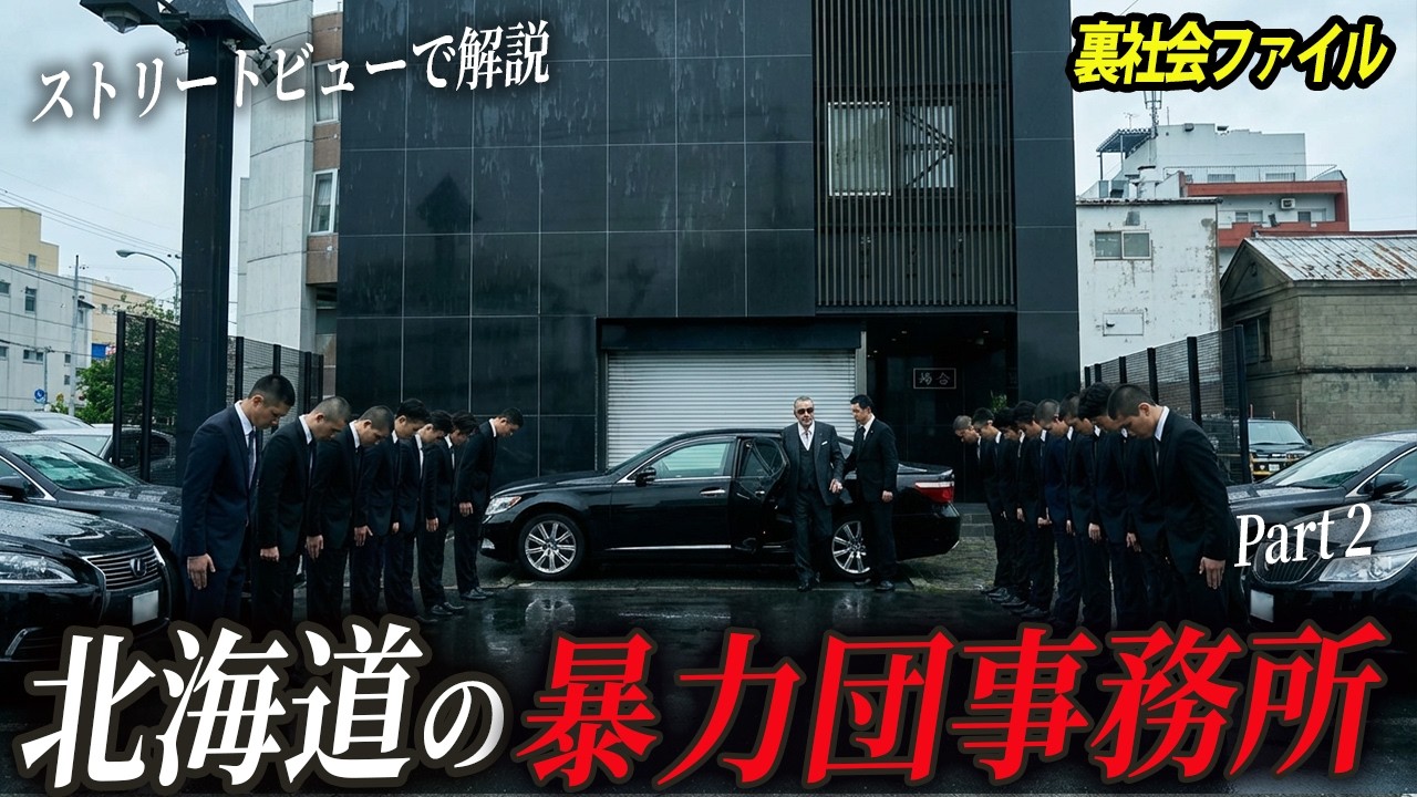 【空から見る】北海道に構えるイケイケの暴力団事務所【Part2】