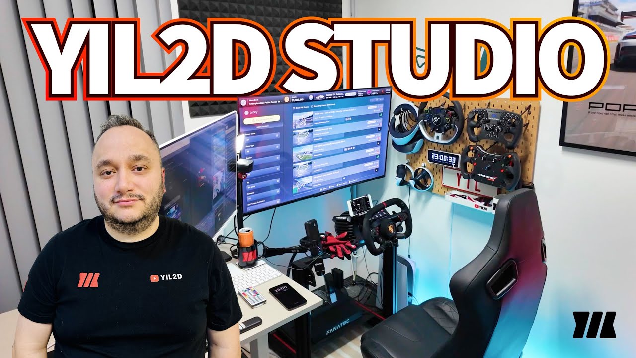 My LITTLE Sim Racing room &hellip; YIL2D Studio tour #simracing #granturismo #racing